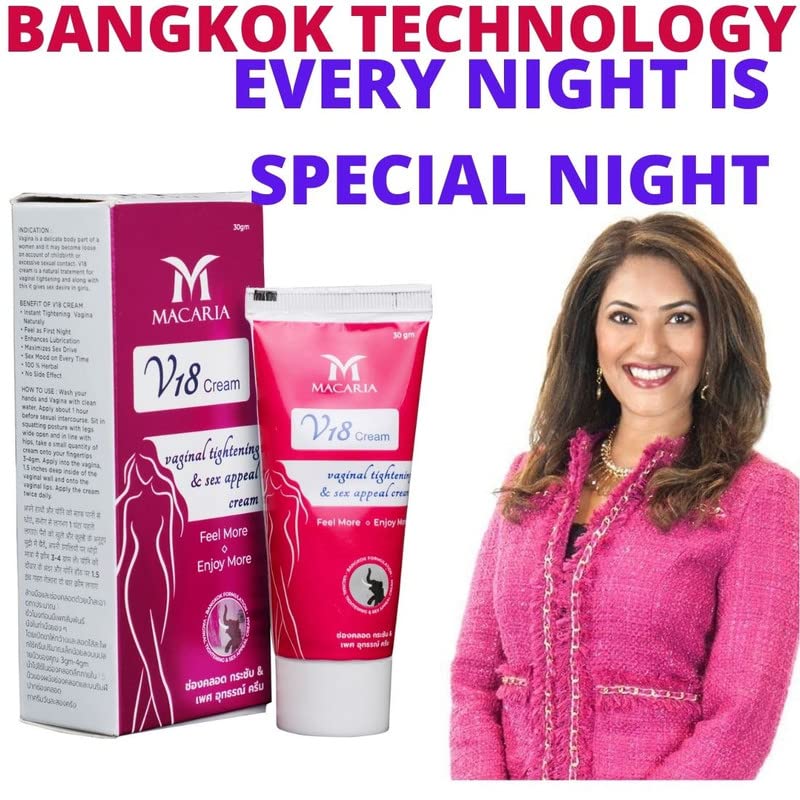 MACARIA Vaginal Pussy Yoni Tightening Shrink Cream Gel for Women V Part for Porn Actress