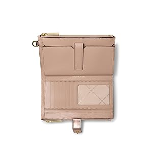 Michael Kors Womens Jet Set Double Zip Wristlet