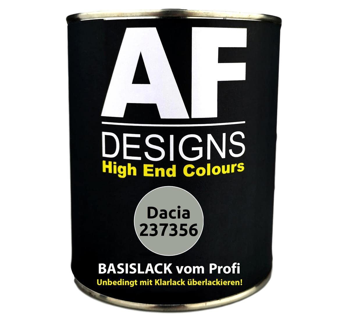 Alex Flittner Designs Peinture de voiture pour Dacia 237356 Grigio Verde - 1 l