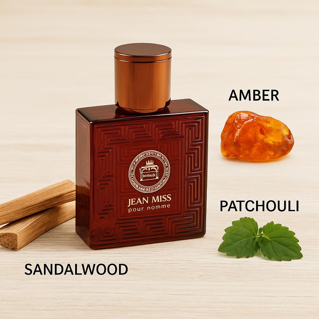 Men's Perfume, Long Lasting Luxury Men's Fragrance with Amber, Sandalwood, and Patchouli Notes, Rich Woody Scent, 50ml (1.7 fl.oz) - Image 2