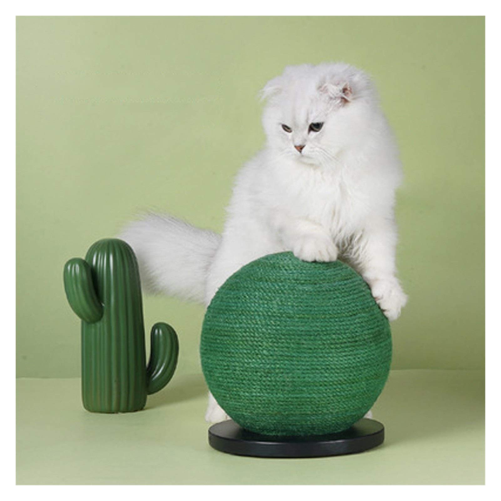 Kattenkrabpaal,Interactieve Cactus Krabpaal Voor Kitten - Kattenkrabber, kittenkrabpaal voor binnenkatten Klauwkrabber, verticale groene kat voor katten Kattenkrabpaal,Interactieve Cactus Krabpaal Voor Kitten - Kattenkrabber, kittenkrabpaal voor binnenkatten Klauwkrabber, verticale groene kat voor katten