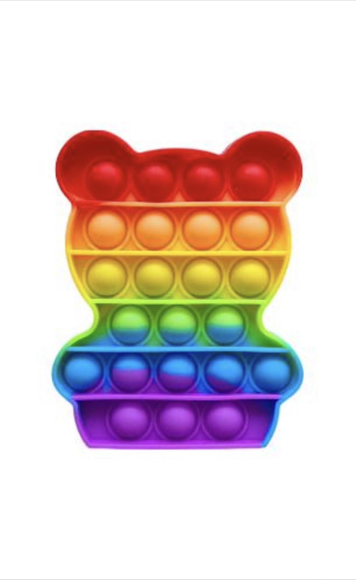 Sponsored Ad – Pop Fidget Toy Bear Push Pop Bubble Sensory Toy For Kids And Adults Travel Poppet Toy Squishy Toy For Gifts & Parties ADHD Stress & Anxiety Relief Toy Squeeze Toddler Toy (Bear)