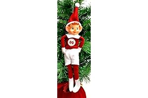Mississippi State Bulldogs ELF Pixie 12" Alabaster Tree Topper