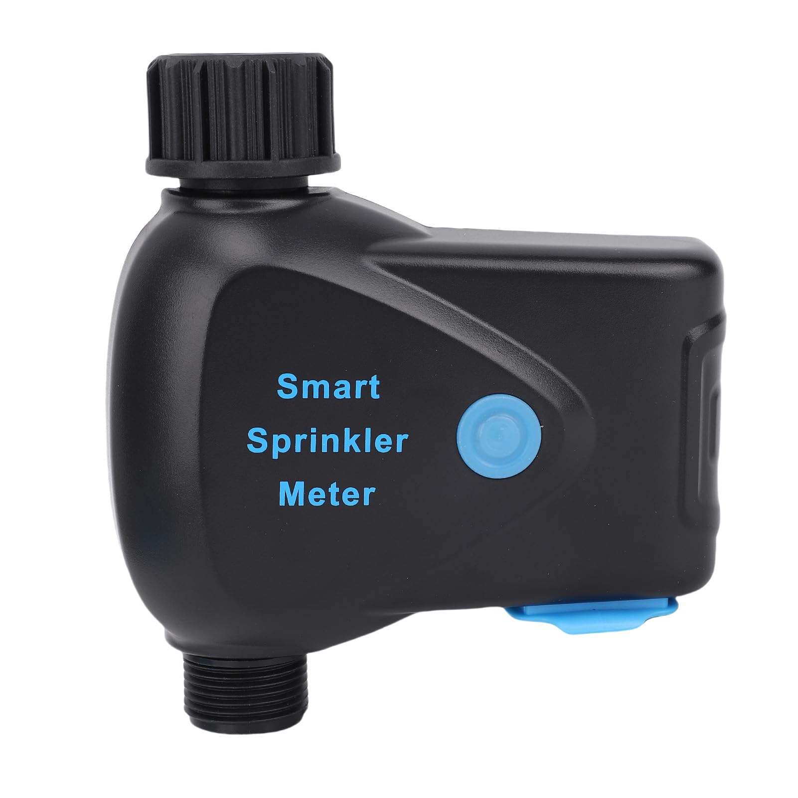 Asixxsix Timer per Irrigatore Intelligente, connettività WiFi Bluetooth Controller per Irrigatore per Contatore dell'acqua Integrato, Timer per Irrigazione da Esterno con Funzione di Conto Alla (TNP)