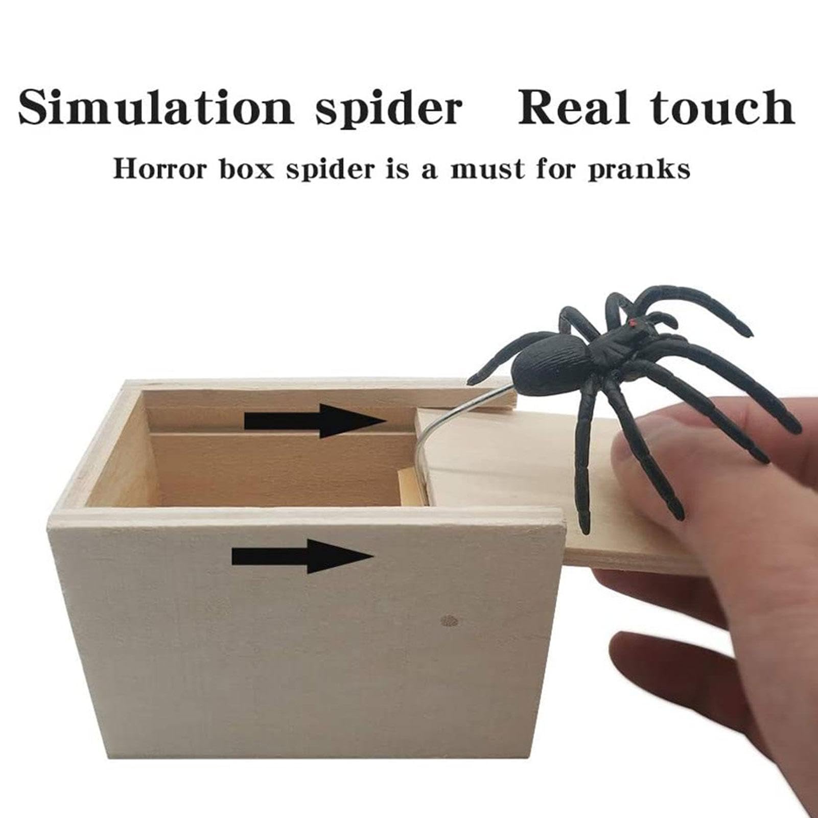 Amazon | 蜘蛛 びっくり箱 | いたずらスパイダーボックス | 恐怖