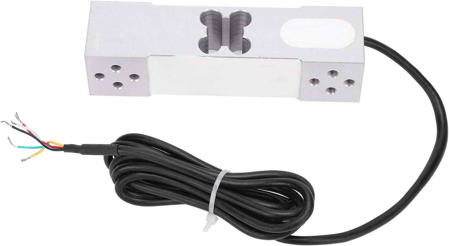 Load Cell Scale Weighting Sensor, Electronic Load Sensor with Aluminum Alloy Structure, Parallel Installation for Digital Electronics and Automotive Applications, Com (100kg)