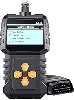 LeeKooLuu LK11 OBD2 Scanner: Plug & Play Code Reader Clears Engine Codes, Freeze Frame & I/M Readiness for 1996+ Cars
