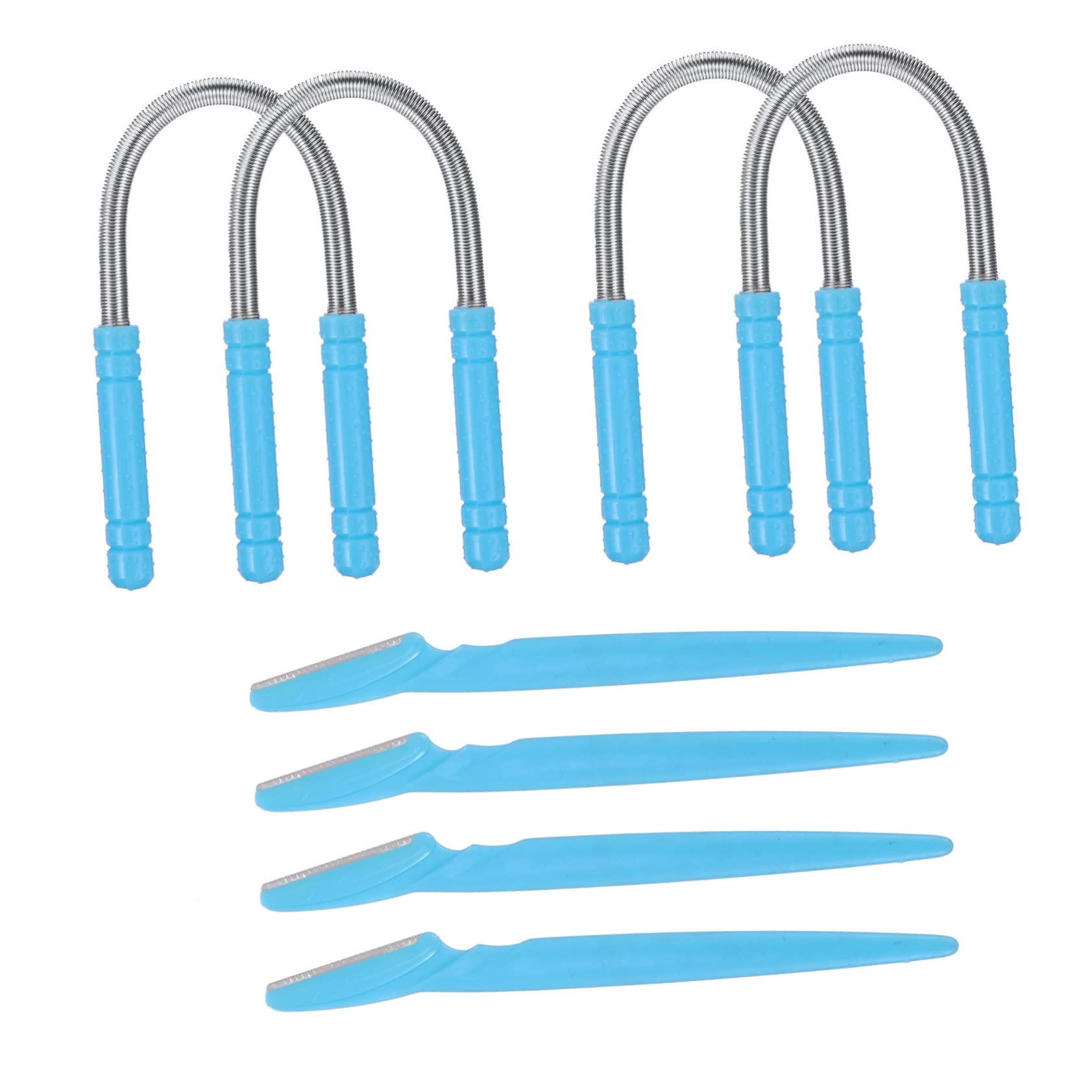 TOVINANNA Spring Facial Hair Remover Eyebrow Trimmer Kit 4-piece Set for Men Women