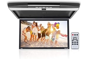 Pyle 17.3" Car Overhead Monitor Screen Display with HDMI TV Player