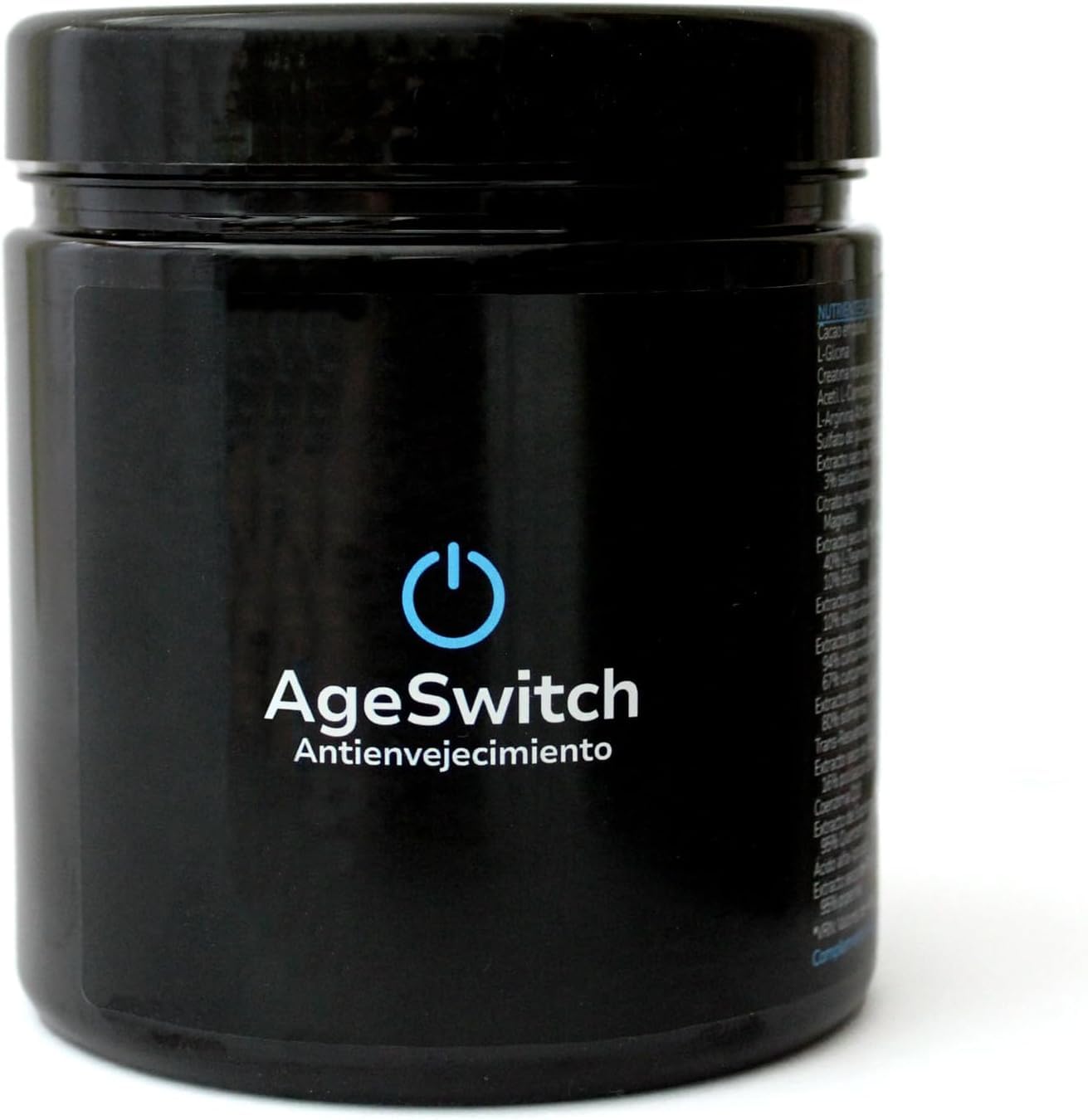 AgeSwitch Antienvejecimiento: Complemento Nutricional Premium, Protección Celular, Energía y Rendimiento Físico y Mental, Antioxidante Vegetal (Actiage: Vive más con más salud)