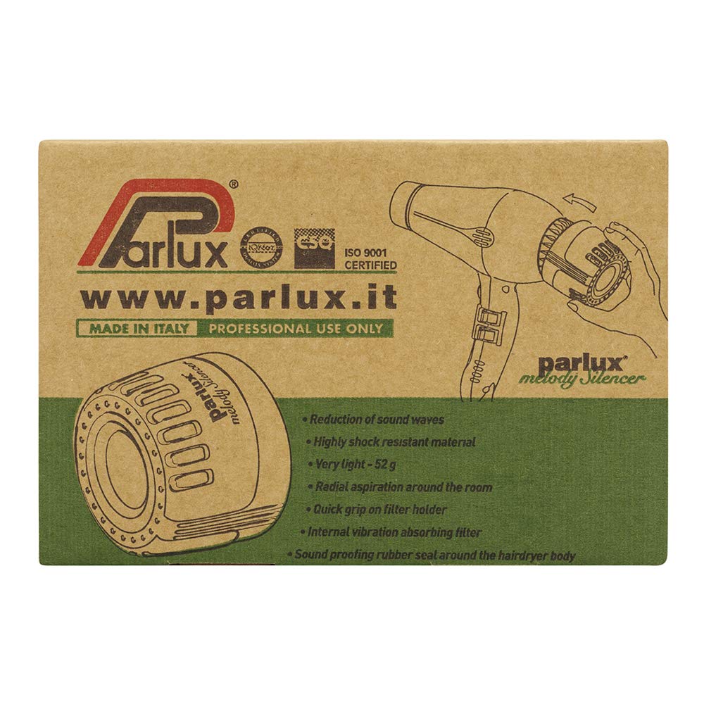 Amazon.com: Parlux Melody Silenciador Secador de Pelo Silenciador : Belleza  y Cuidado Personal