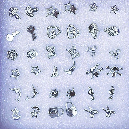 18 Pairs Wholesale Mix Cute Small Plastic Ear Stud Earrings