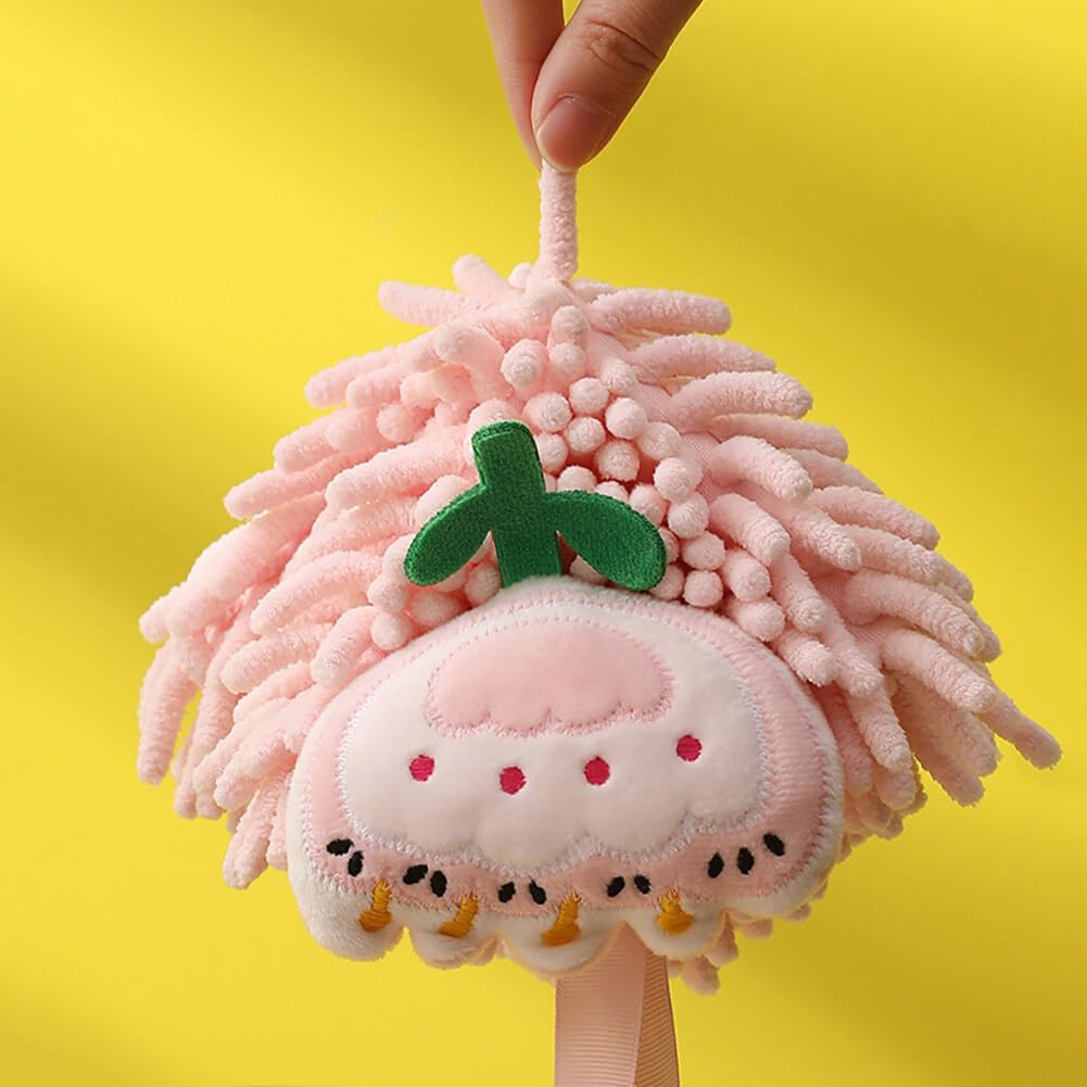 Set 3 Asciugamani In Ciniglia Con Design Cartoon - Super Assorbenti, Per Mani E Bagno, Facili Da Pulire - Foto 8