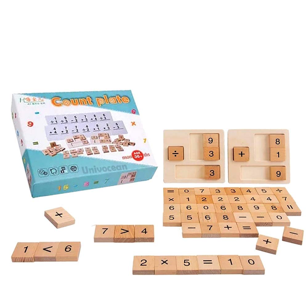 Univocean Mathematical Calculation Study Board for Kids - Children Educational Home Learning Kit (B08WX79T1L) Amazon Price History, Amazon Price Tracker