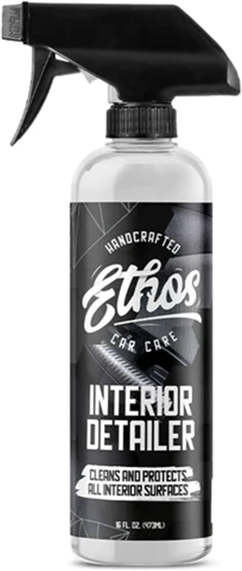 Ethos Interior Detailer Spray - Interior Car Cleaner Easily Cleans & Protects All Interior Surfaces | Non Greasy Satin Finish with UV Protection & Odor Neutralizing Agents