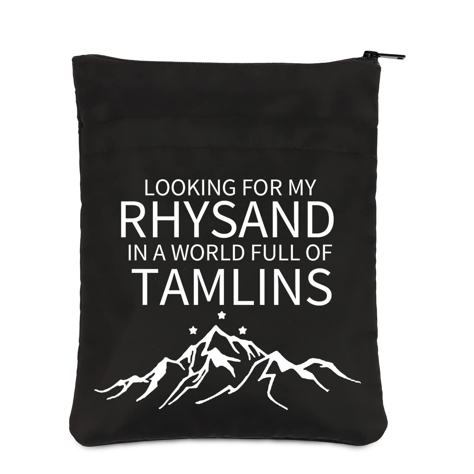 PLITIBook Lover Book Sleeve Looking for My Rhysand in A World Full of Tamlins ACOTAR Book Protector for Bookworm Book Nerd (rhysand tamlins BSBL)