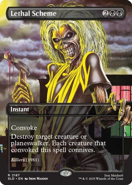 Magic the Gathering Secret Lair x Iron Maiden: Album Art​ (Foil