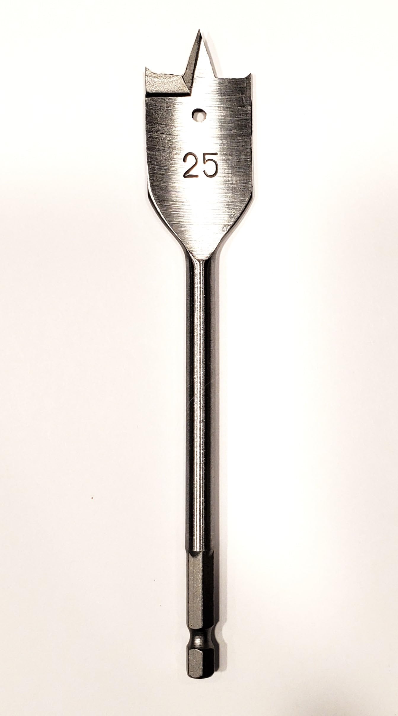 Heavy Duty Wall Anchor (2, with 1"" Spade Bit), White