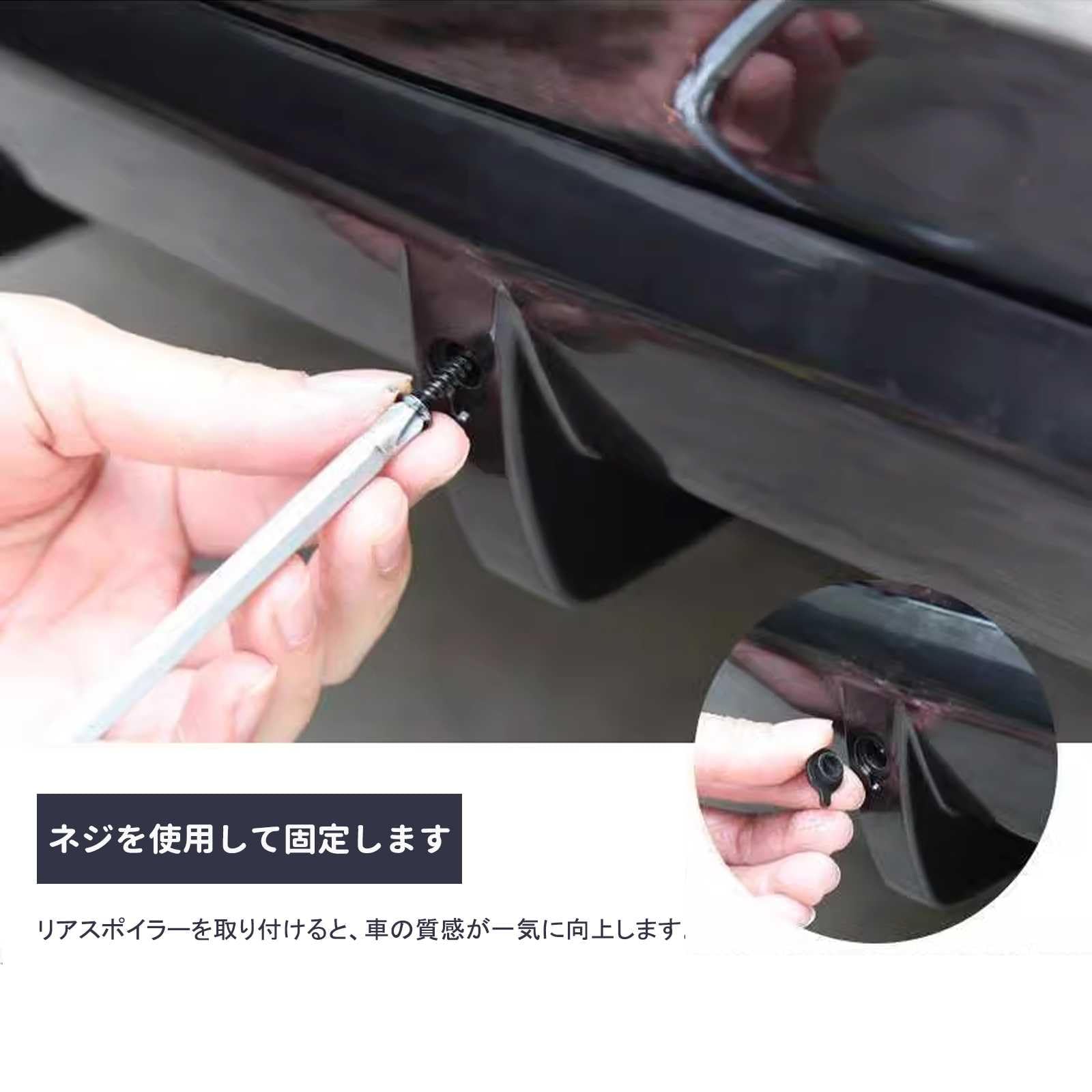 GK7/8 GP7/8　シャトル　前期リアバンパー　黒/NH731P 中古良品 シャトル ホンダ Ｇ DAA-RU3 YB0501『H29&frasl;8 リアバンパー・リヤバンパー