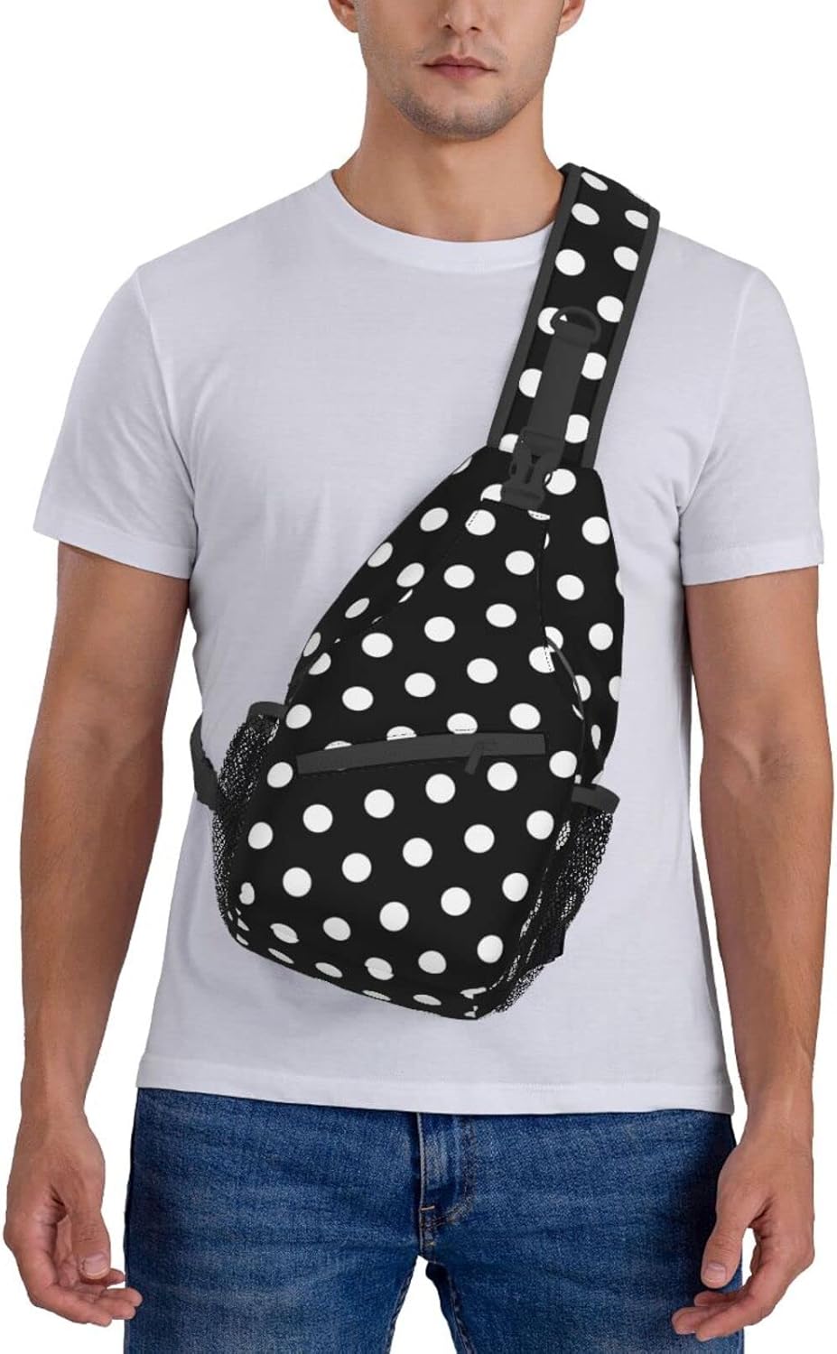 Custom Printed Sling Bag for Women Men Crossbody Shoulder Backpack Chest Bags Gym Travel Hiking Casual Daypack - Image 2