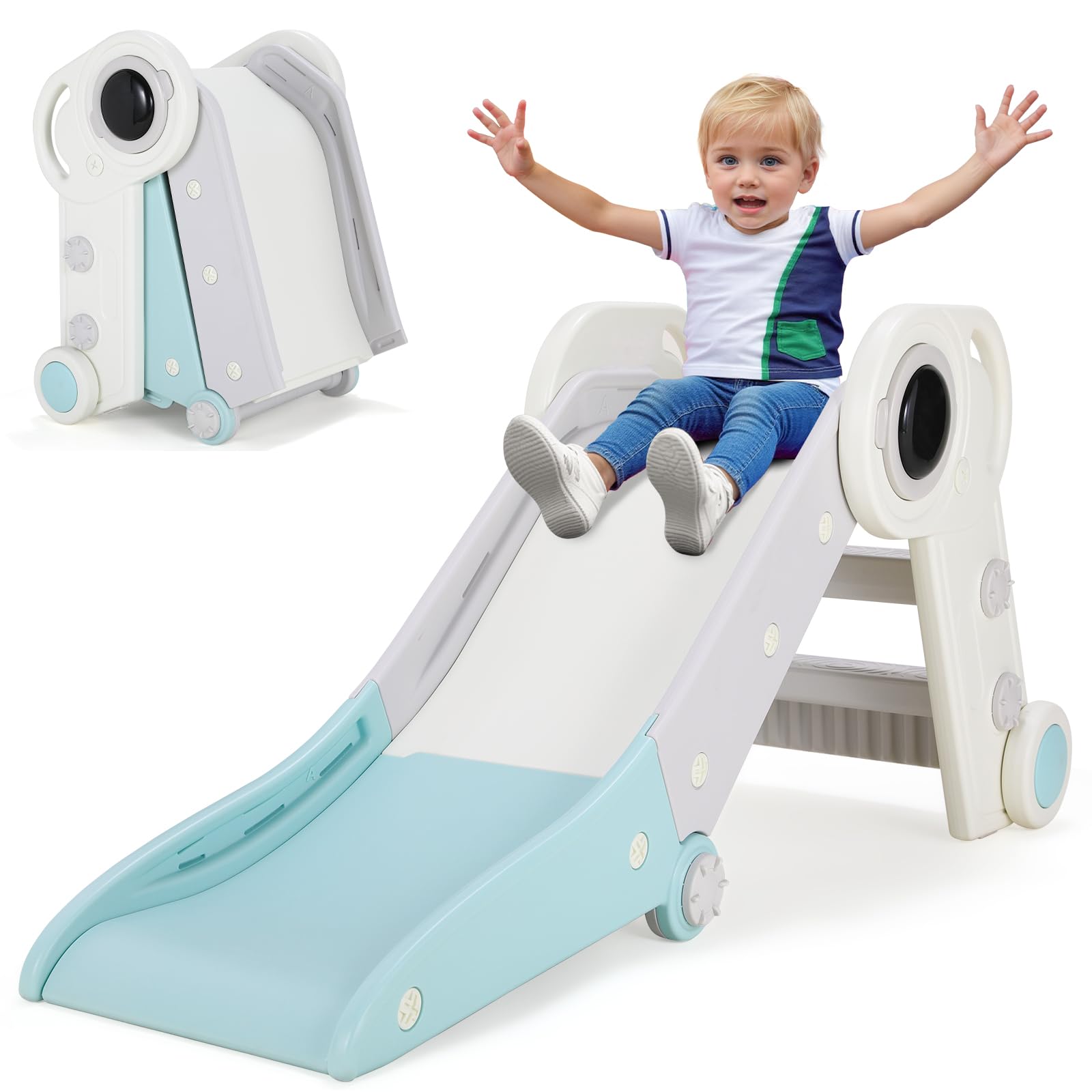 Arlopu Folding Toddler Slide