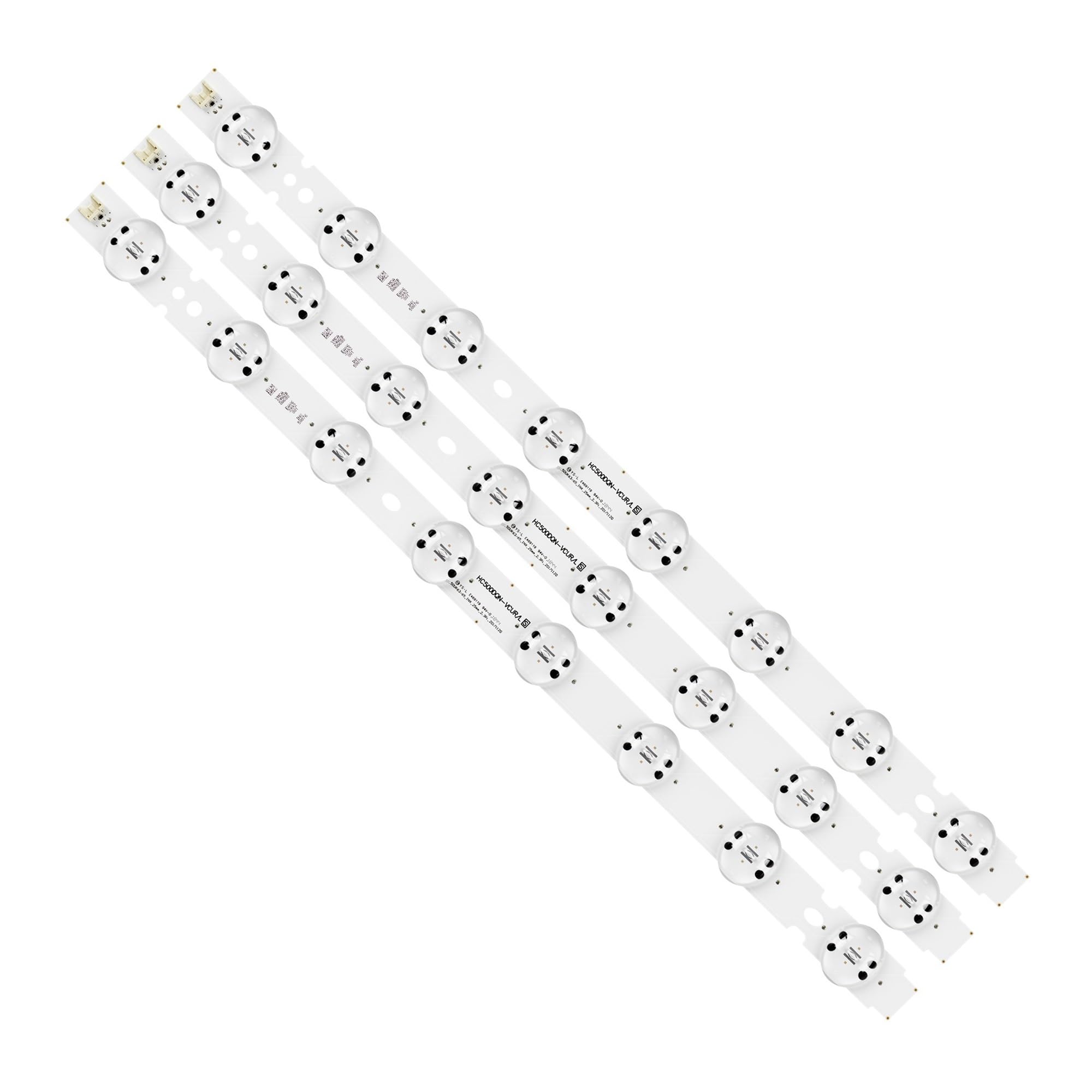 TVKSIPAR 3pcs/set LED Backlight Strip Fit For LG AGM76150301 SSC_50UK63/65 50UK6300PLB 50UK6950PLB 50UK6750PLD 50UK6500AUA 50UK6300BUB