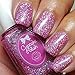 Wish - baby pink glitter holographic nail polish by Cupcake Polish