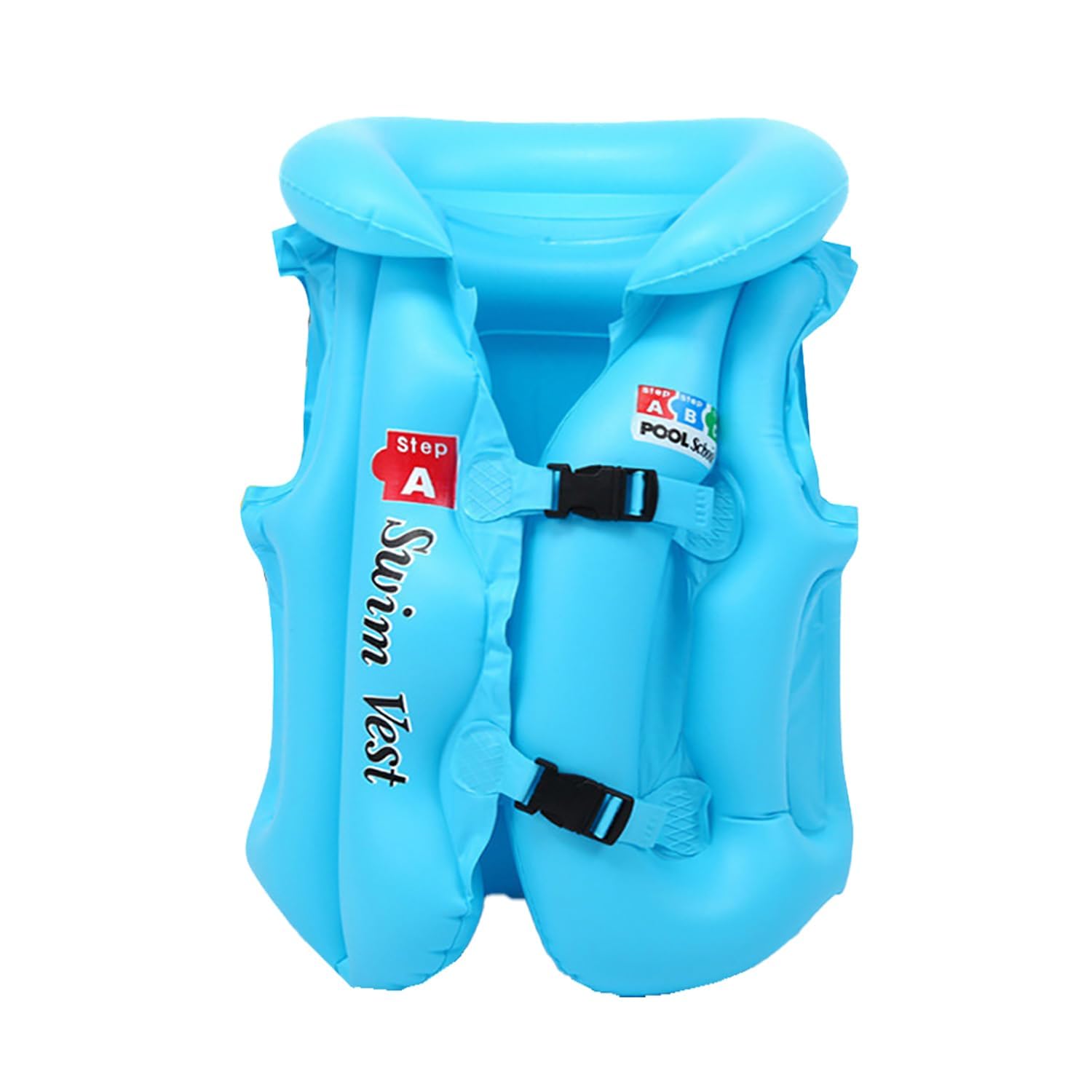 Children Swim Life Safety Jacket || Adjustable Deluxe Float Inflatable Jacket for Kids || Floating Life Jacket || The Ultimate Swim Vest for Kids || Perfect for Pool, Beach, and Water Play-image-17