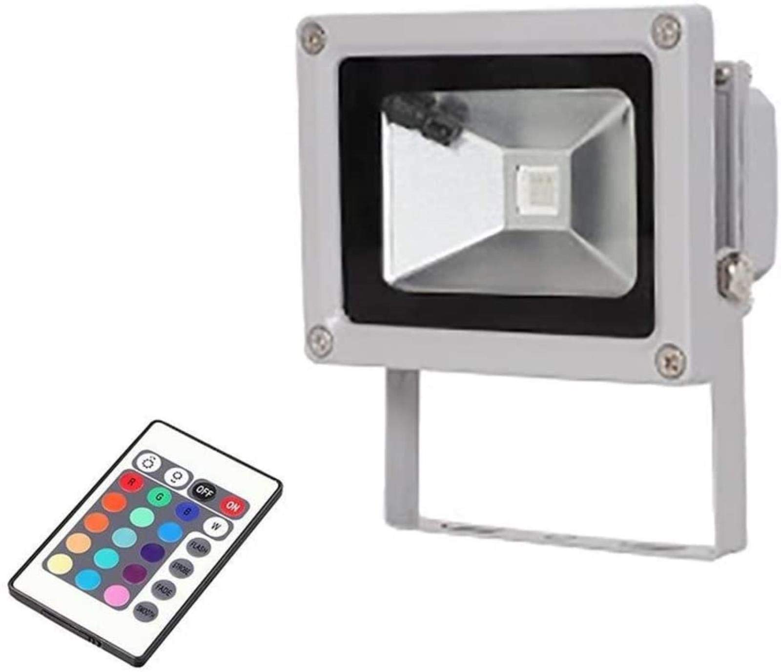 Projecteur LED étanche IP65 pour illuminer vos soirées de jardin en 16 couleurs
