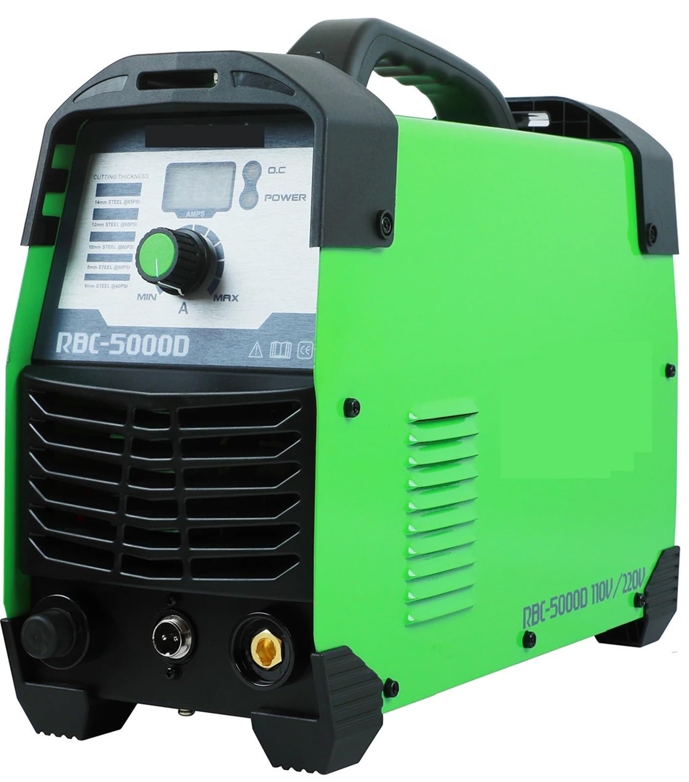 Ulsfvgaxrtk One Color Plasma Cutter, Plasma Cutter Machine Cut50 Portable Welding Intelligent Digital Cutting Tool