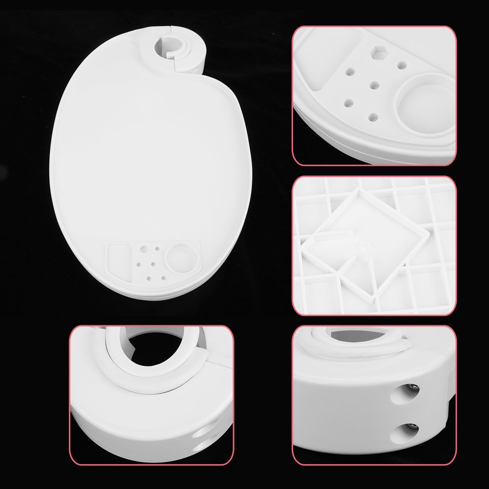 Dental Plastic Tray, White Dental Post Mounted Tray, Professional für Dental Dental Chair
