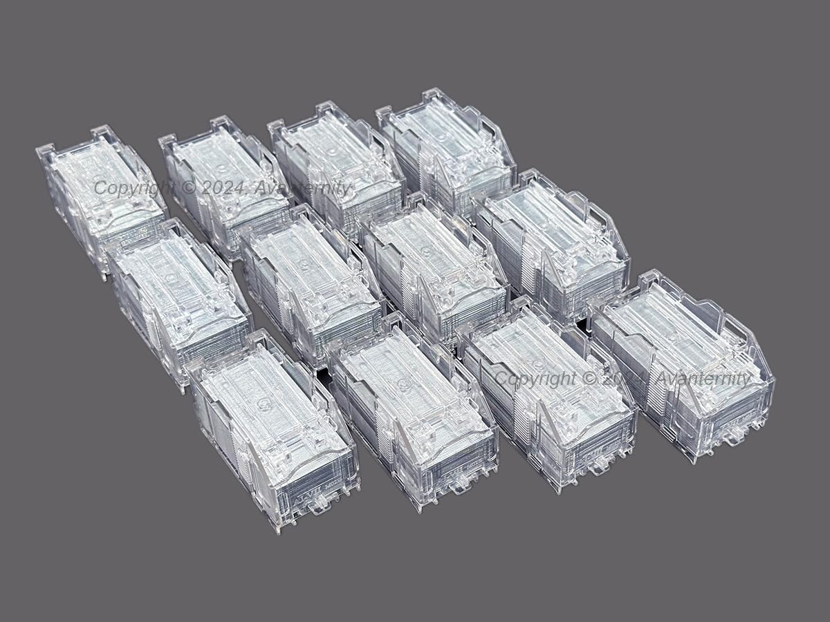 Grapas compatibles con Xerox 8R12941 de alta resistencia para dossiers impecables 7