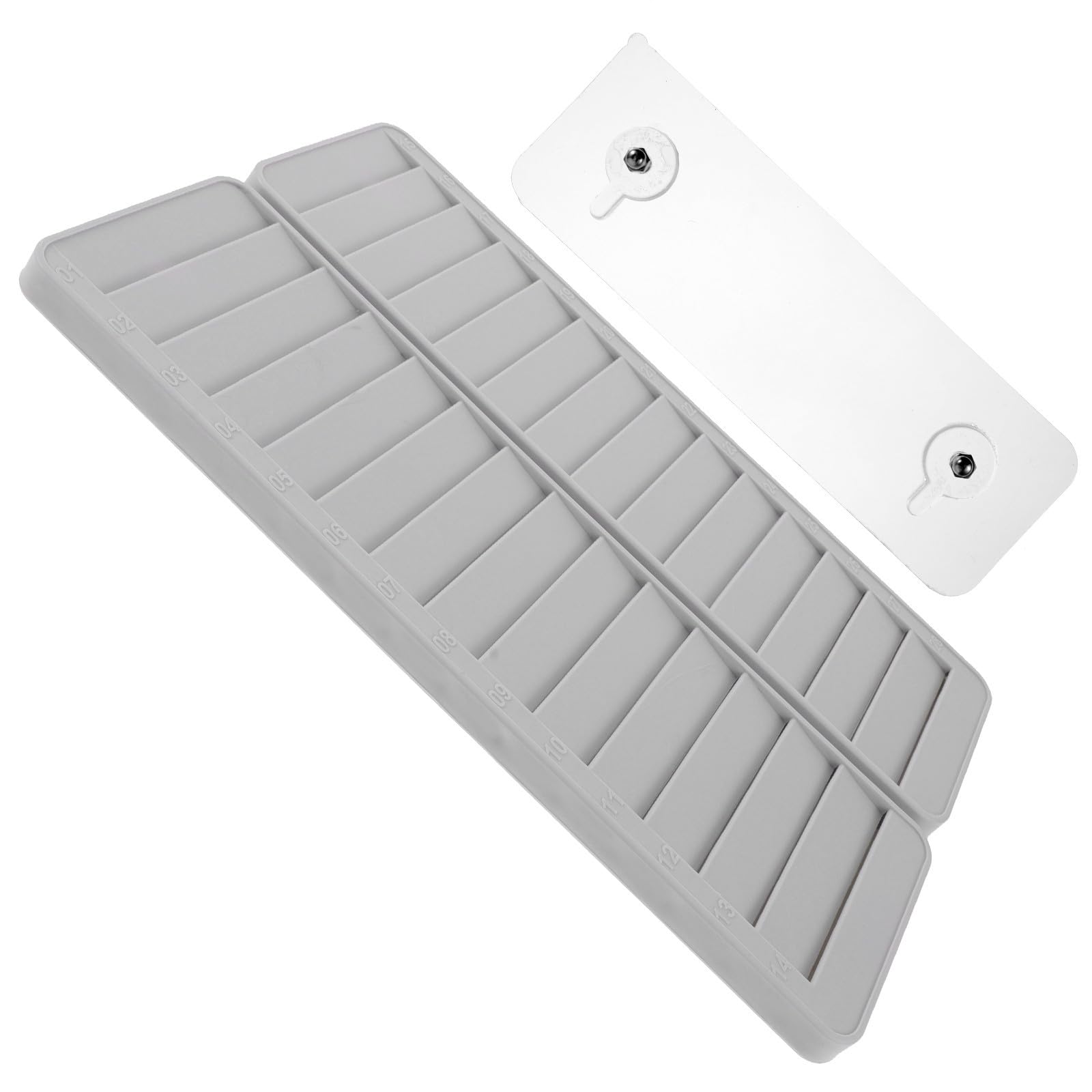 Alasum Tarjetero de Pared PP 28 Ranuras Numeradas para Oficina