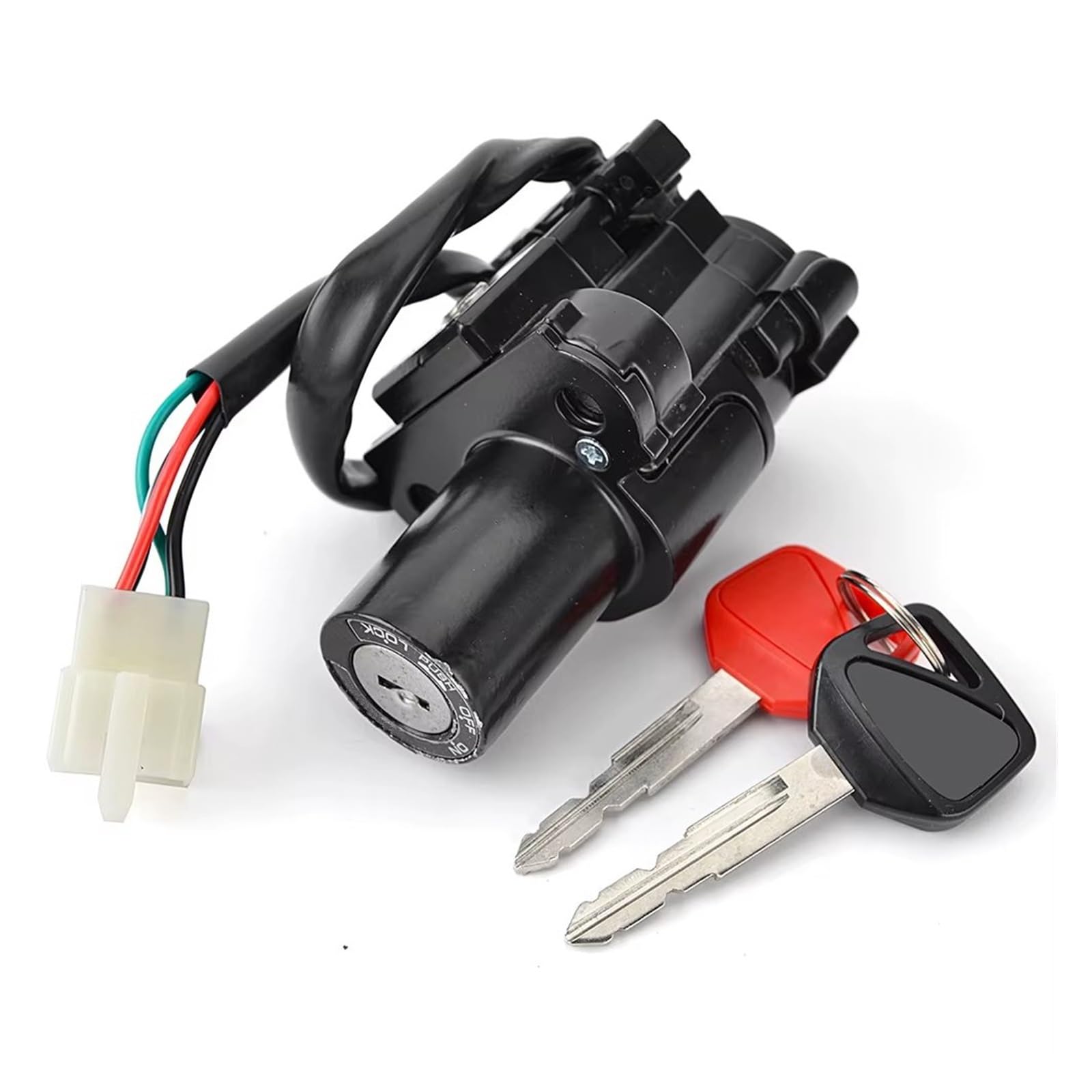 para CBR600RR CB1100SF NT650 NT700V CB900 CB919 CBF500 CBF600 CBF1000 FMX650 CB250 CB600F para Hornet 600 Llave Interruptor Encendido Bloqueo Encendido Motocicleta