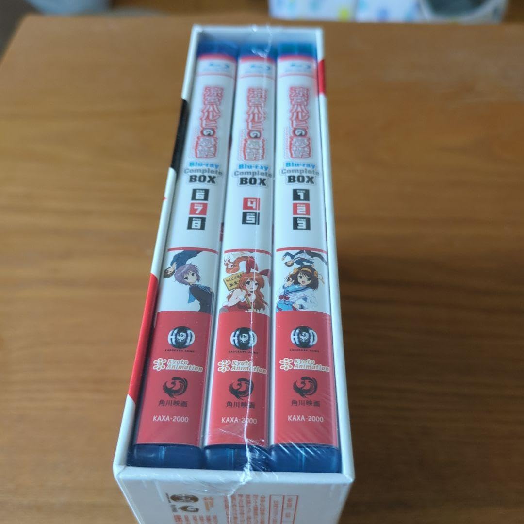 涼宮ハルヒの憂鬱 ブルーレイ コンプリートBOX〈初回限定生産・8枚組〉 涼宮ハルヒの憂鬱 ブルーレイ コンプリートBOX〈初回限定生産・8
