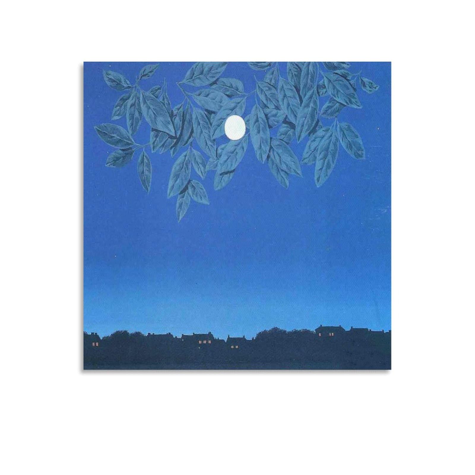 Amazon.co.jp: Rene Magritteルネ・マグリット《空白ページ》ポスター