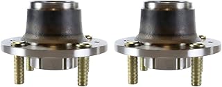 AutoShack HB641012PR Rear Wheel Hub Bearing Pair of 2 Driver and Passenger Side Replacement for Pontiac G3 Wave Suzuki Swift+ Chevrolet Spark EV 2004-2011 Aveo 2007-2011 Aveo5 2013-2015 Spark 4-Lug