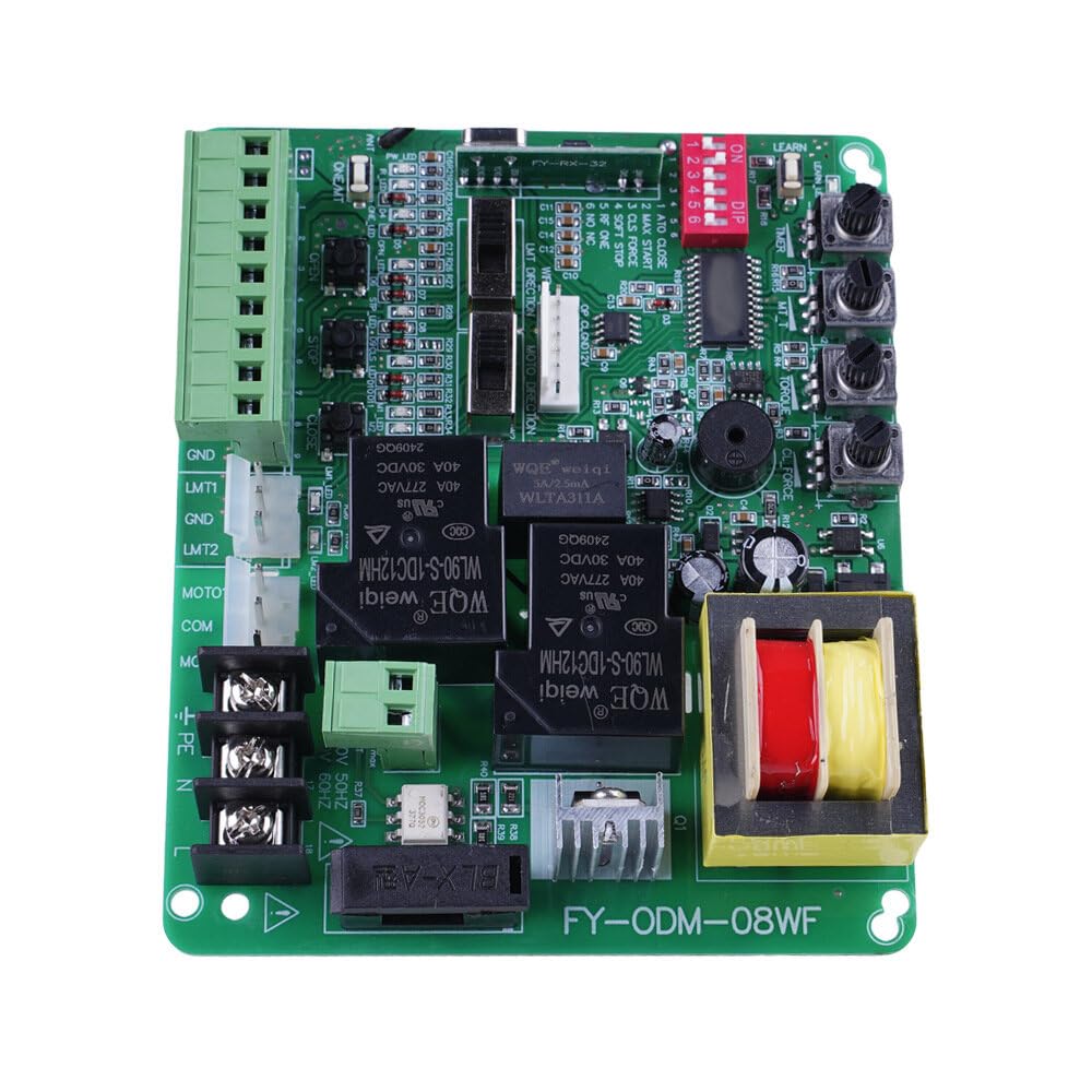 VIDOO Sterownik Bramy Przesuwnej WiFi 433MHz AC 220V Aplikacja Smart Regulacja Prędkości Silnika Płyta Sterująca