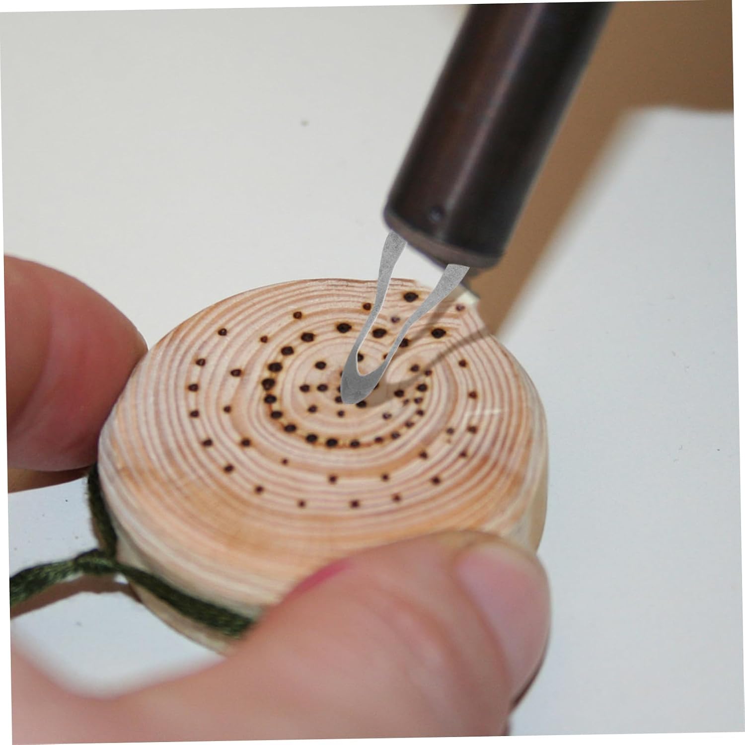 SHINEOFI Wood Burning Tool Replacement Tips Professional Pyrography Accessories for Engraving and Shading Easy Installation Rapid Heat-up Compatible Wood Burner Projects