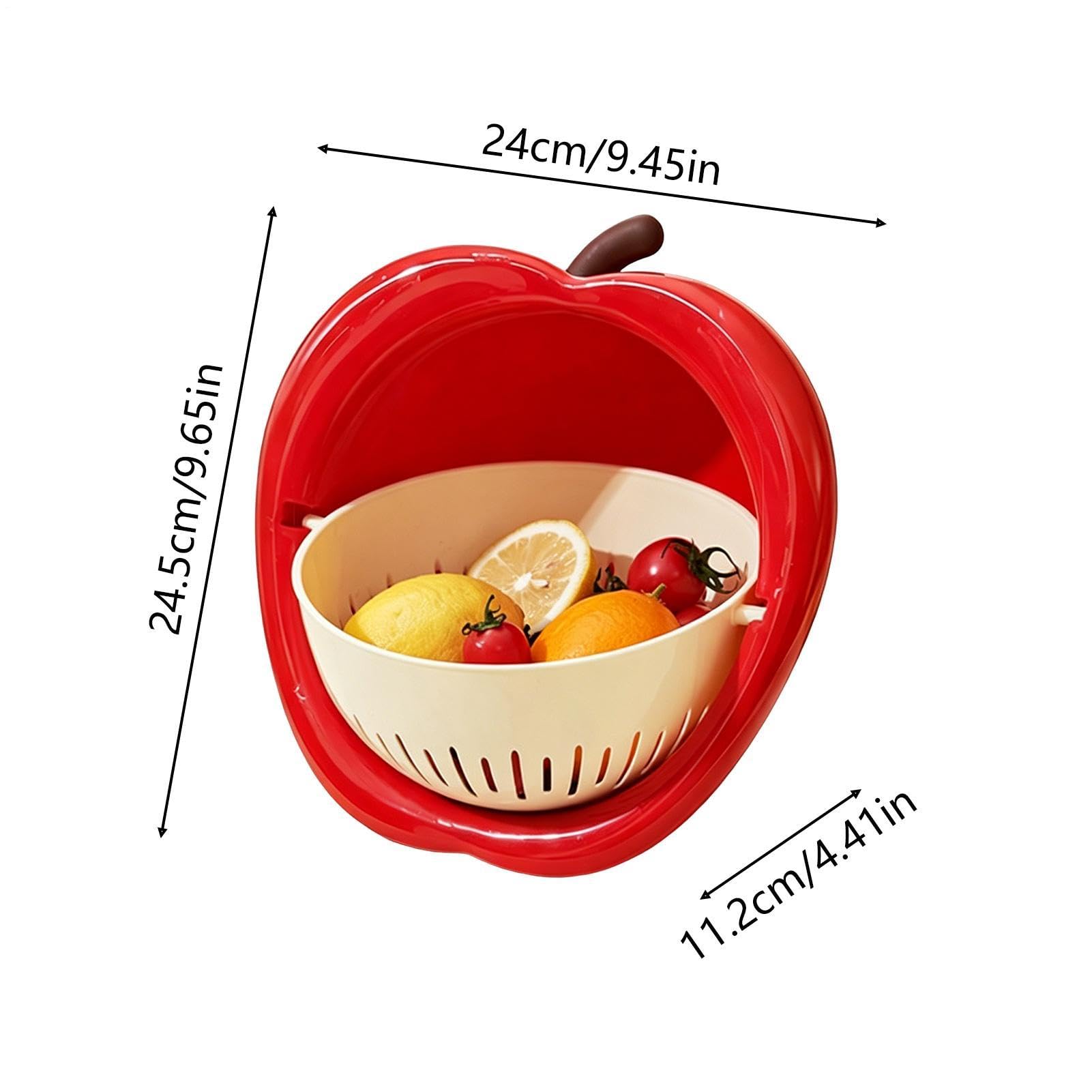 Bol Colador de Cocina Colador Mezclador Multifuncional Con Rápido Y Diseño | Escurridor de Cocina y también Colador para Alimentos para Bayas, Ensaladas, Pastas, Cocina, Lechuga y Comida