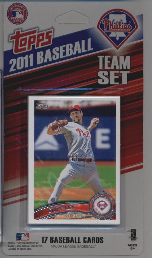2011 Topps Limited Edition Phildadelphia Phillies Baseball Card Team Set (17 Cards) - Not Available In Packs!!