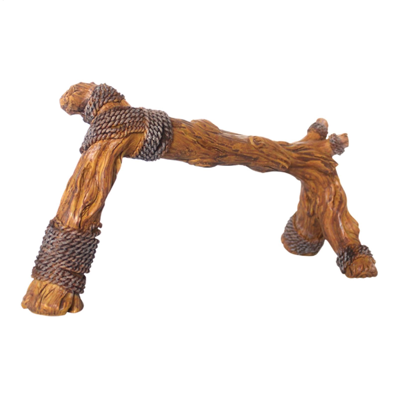 Shaersu Terrarium Branches For Reptiles, Reptile Habitat Wood Climbing Branches, Multi Functional Pet Habitat Decoration for Snakes, Tortoises Frogs, Chameleons, and Lizards