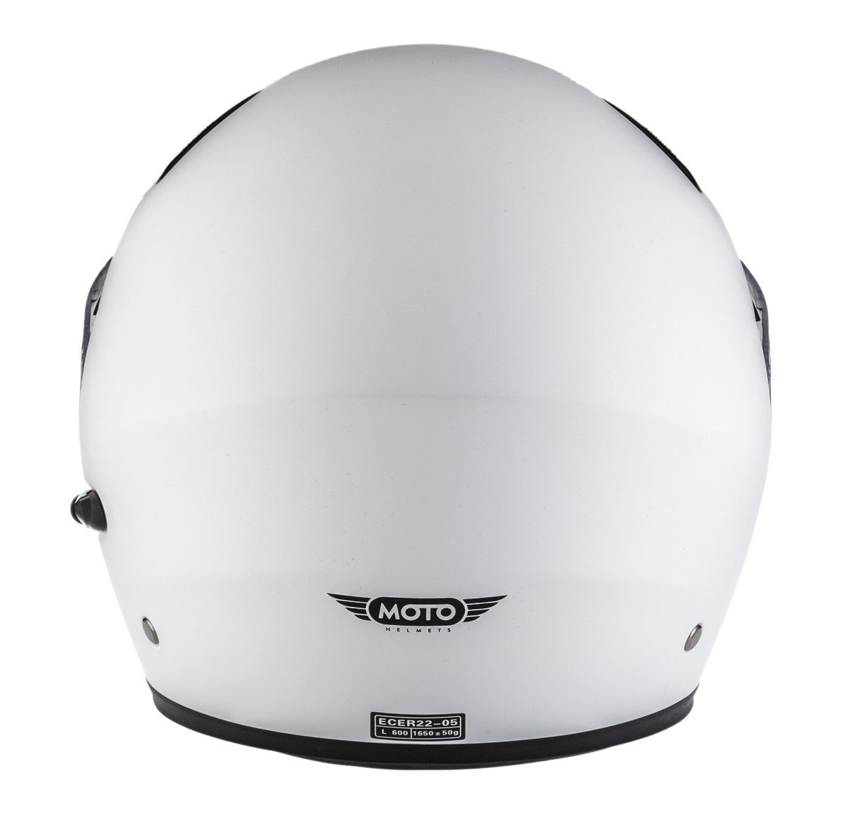 F19 „Matt White“ · Motorrad-Helm · Klapp-Helm Modular-Helm Flip-up Integral-Helm Motorrad-Helm Roller-Helm Cruiser · ECE 22.05 Sonnenvisier Schnellverschluss Tasche M (57-58cm)