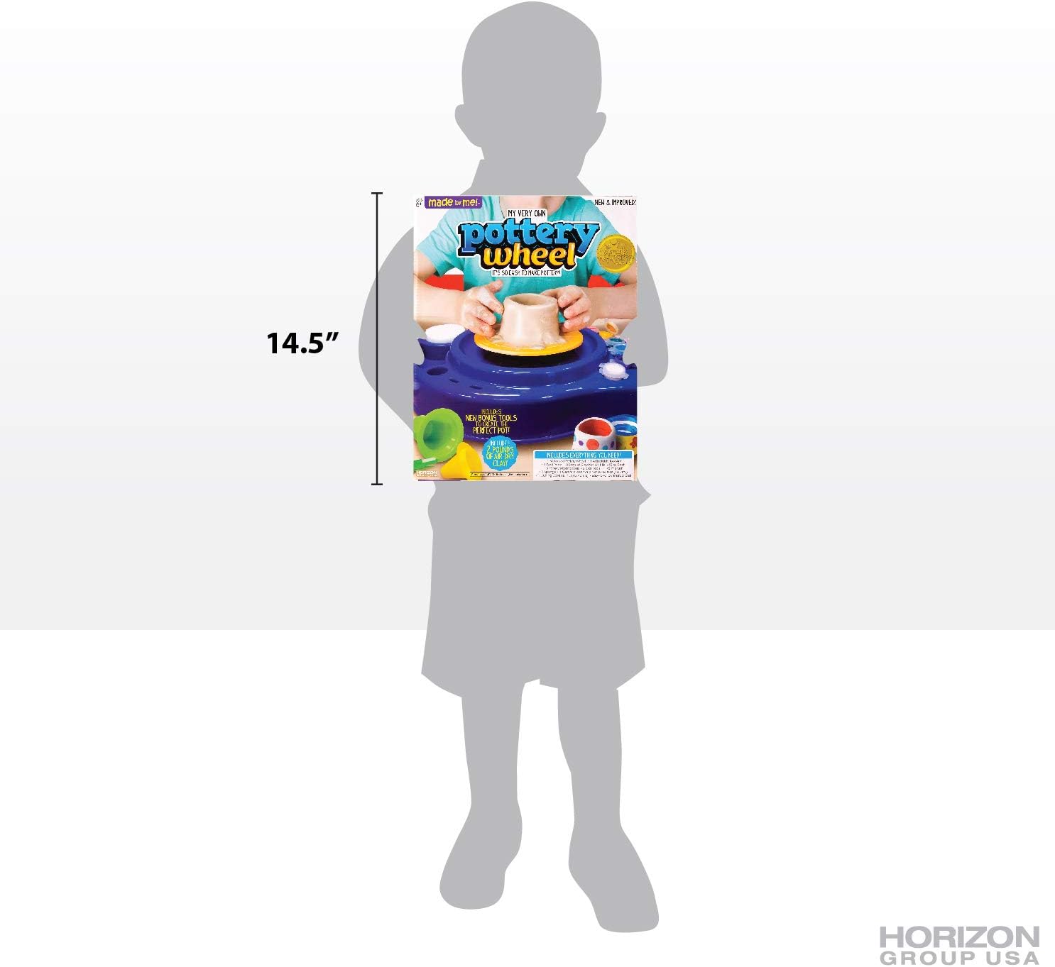 Made By Me My Very Own Pottery Wheel Kit by Horizon Group USA : Everything Else