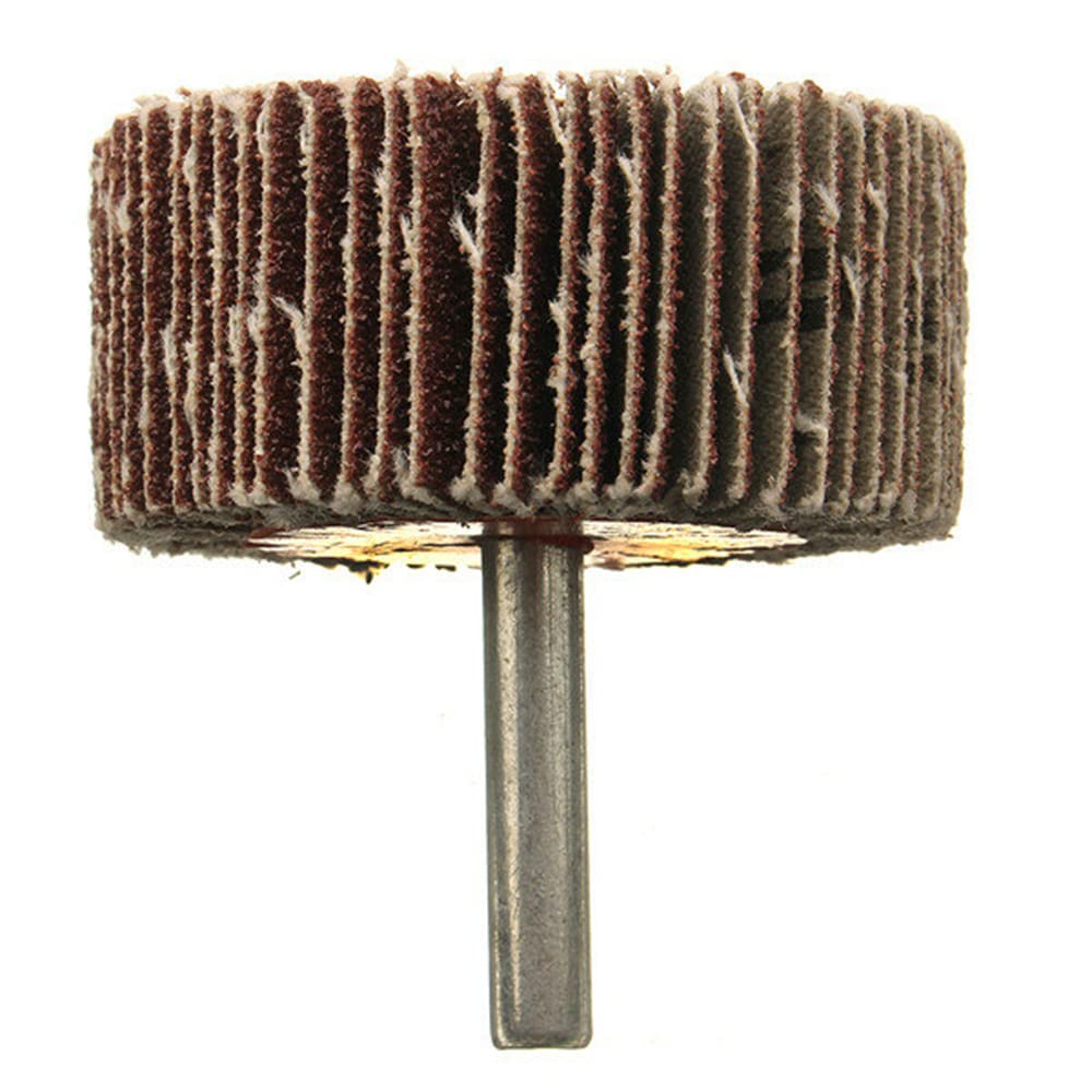 Lot De 10 Roues Abrasives à Lamelles 30x40x6mm - Ponçage Polissage Métal Et Surfaces