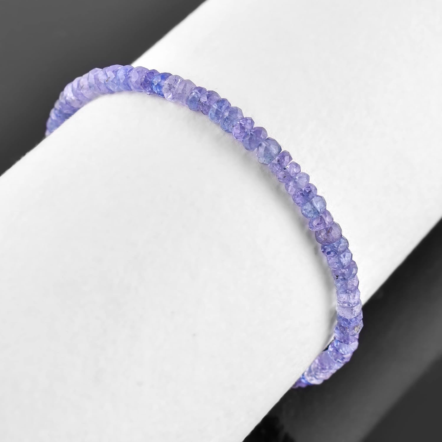 Natural Bolo Bracelet, Opal Crystals Beads, 925 Sterling Silver, Rhodium Plated Jewelry, Adjustable SlidingChain, Birthday, Anniversary, Women Gifts, Mother's Day - Image 4