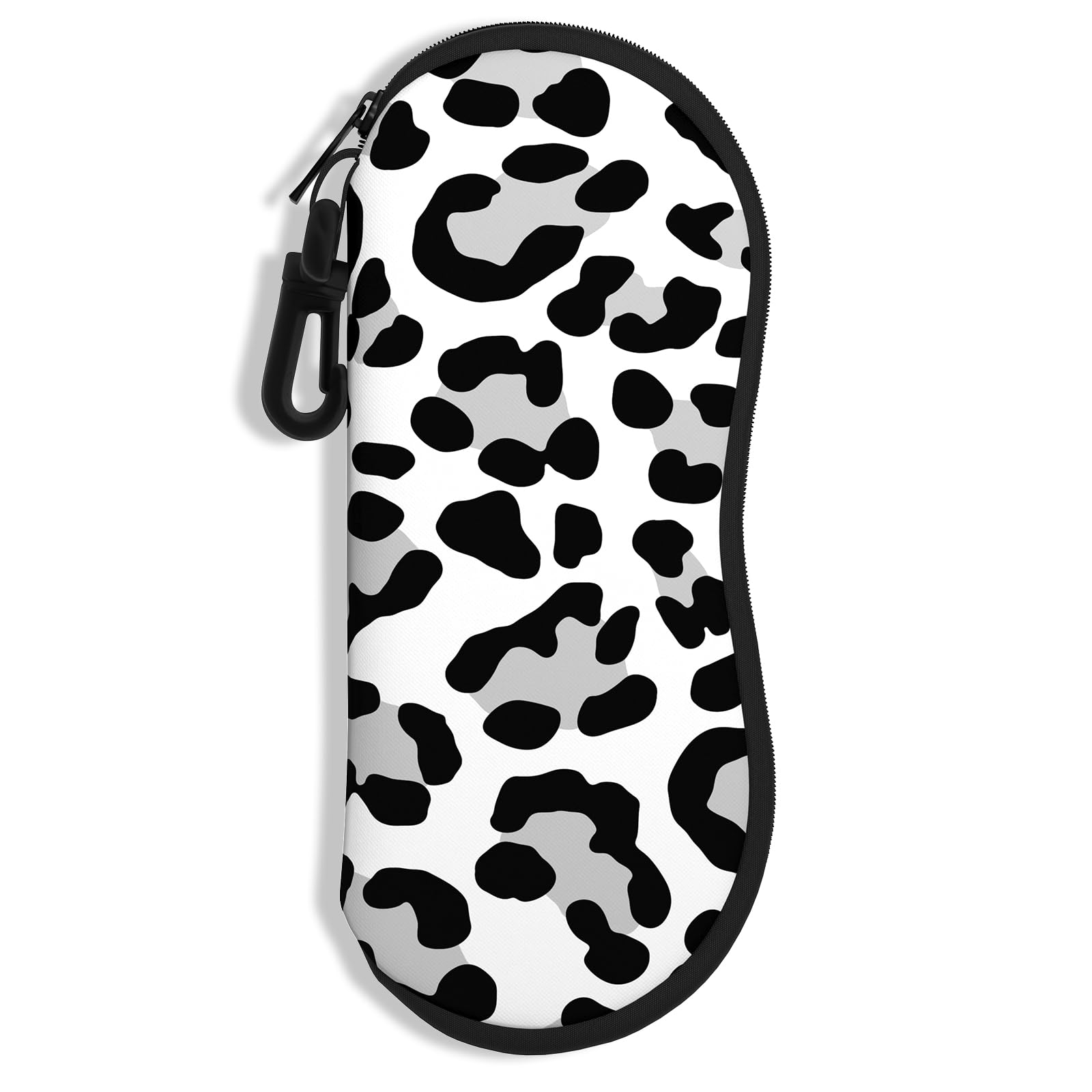 NPOOYI Sunglasses Soft Case, Ultra Light Portable Neoprene Zipper Glasses Case for Men Women