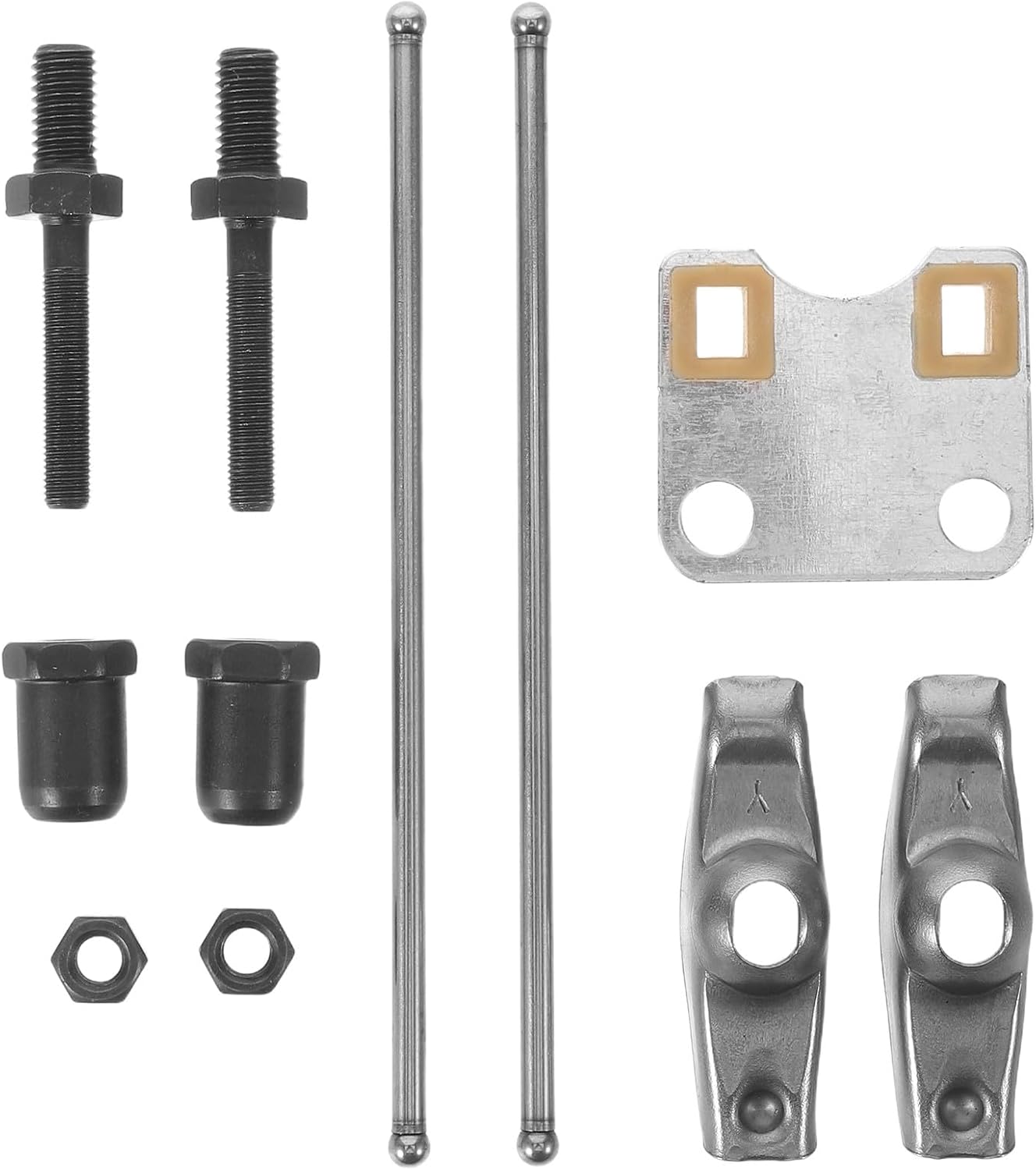 UKCOCO 1 Set Push Rod Guide Plate Kit Fit for Honda Gas Engine Valve