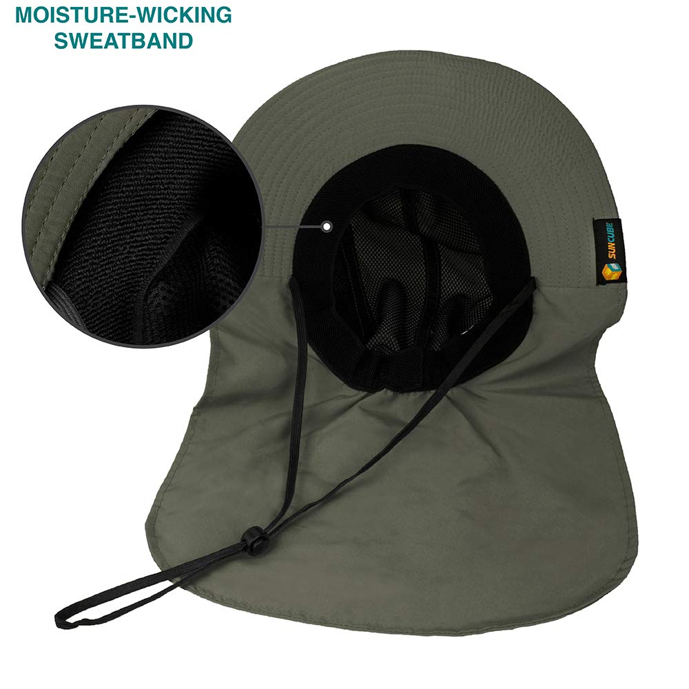 Neck Flap, Sun Protection Hiking Hat 