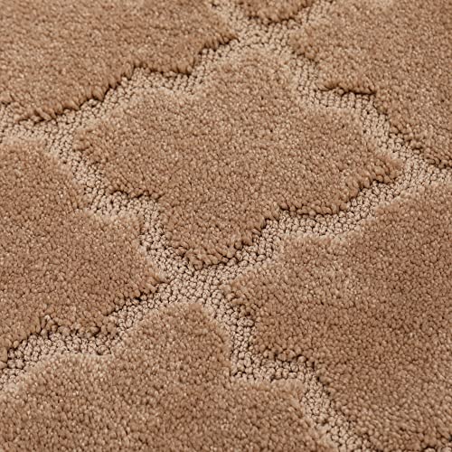 Cosy Homeer Soft Floor Mats For In Front Of Sink Super Absorbent Kitchen Rugs 20 Inchx59 Inch Non-Skid Standing Mat Washable,Polyester,Beige thumb #5